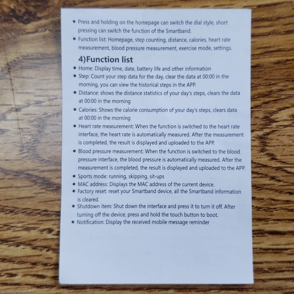 NEW Fit-Tastic Fitness Tracker, Strob Light, ID Holder - Picture 4 of 4